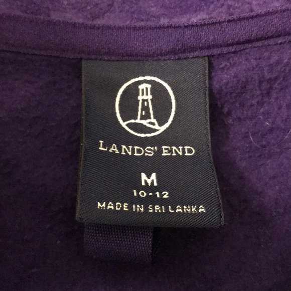 3/4 length zip up fleece top - Picture 2 of 5